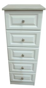 Trufflestone 5-Drawer Locker: Grey Truff Bard and Steel Fusion