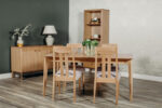 Hadley Oak Dining Chair Grey - Image 5