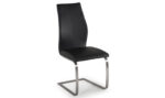 Irma Dining Chair - Brushed Steel Black - Image 2