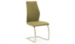 Irma Dining Chair - Brushed Steel Olive - Image 2