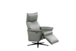 Luca Electric Reclining Accent Chair - Steel (Nett) - Image 2