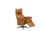Luca Electric Reclining Accent Chair - Tan (Nett) - Image 5