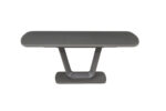 Lazzaro Dining Table Ext - Graphite Grey Matt 1200/1600 (Nett) - Image 2