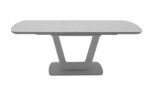 Lazzaro Dining Table Ext - Light Grey Matt 1200/1600 (Nett) - Image 2