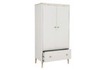 Marlow 2 Door Wardrobe Taupe - Image 8