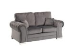 Newburgh 2 Seater Sofa - Dark Grey - Image 8