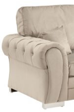 Newburgh 2 Seater Sofa - Light Grey - Image 4