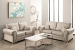 Newburgh 2 Seater Sofa - Light Grey - Image 6