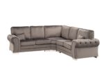 Newburgh Corner Sofa - Dark Grey - Image 3