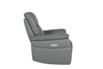 Nerano 1 Seater Electric Recliner - Steel (Nett) - Image 4