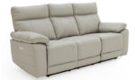 Positano 3 Seater Electric Recliner - Light Grey - Image 3
