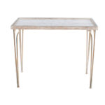 Tree Pattern Console Table White/champagne - Image 2