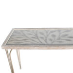 Tree Pattern Console Table White/champagne - Image 3
