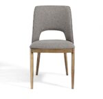 Morgan Dining Chair - Beige Linen (Set of 2) - Image 5