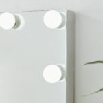 Tabletop Hollywood Mirror-Glass with Bluetooth Speaker - Image 8