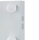 Hollywood Floor Mirror White with Bluetooth Speaker - Image 8