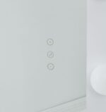 Hollywood Floor Mirror White with Bluetooth Speaker - Image 9