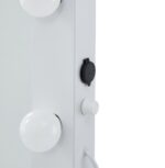 Hollywood Floor Mirror White with Bluetooth Speaker - Image 10