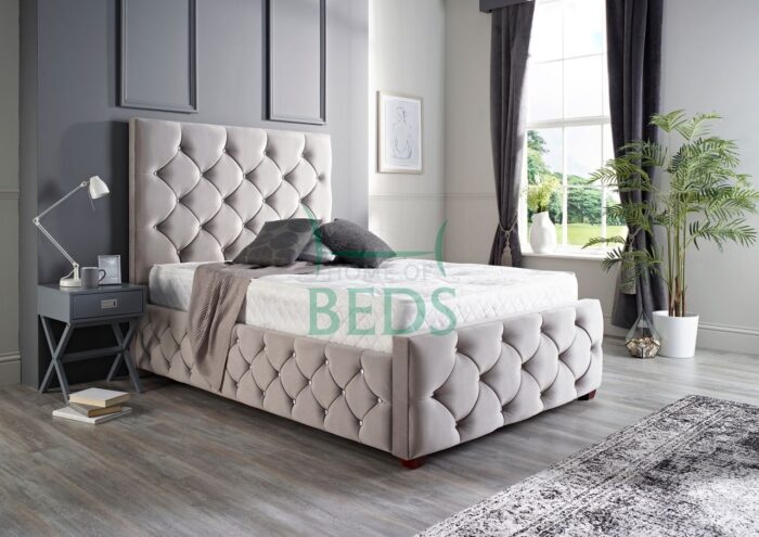 Milano Plush Bed & Frame