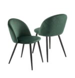 Lotus Chair- Green (Set of 4) - Image 5