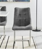 Ollie Dining Chair - Navy (Set of 2) - Image 2