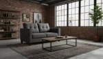 Astrid 2 Seater - Charcoal New