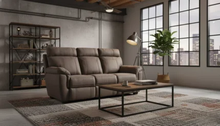 Baxter 3 Seater - Brown