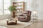 Darwin 1 Seater Electric Recliner - Biscuit Nett