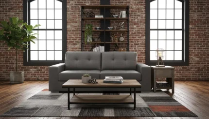 Gemona 3 Seater - Grey