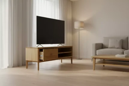 Hadley Large Oak TV Unit
