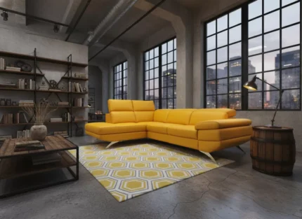 Italian Made - Glamour Corner Sofa