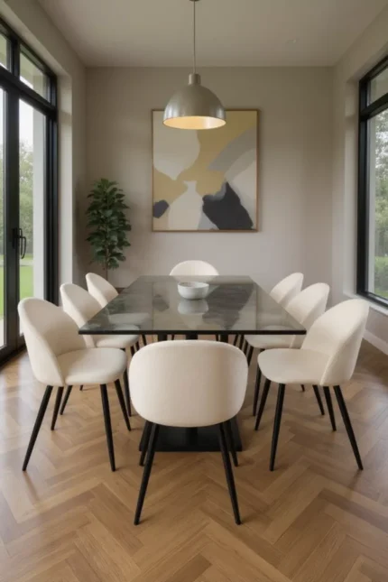 Lotus Chair- Cream (Set of 4)