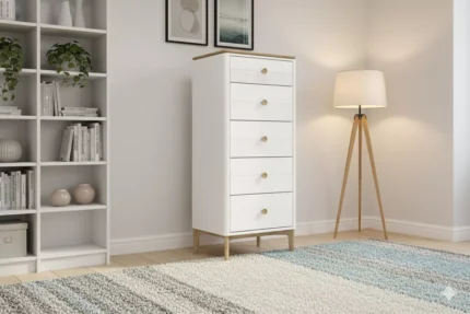 Marlow Tall 5 Drawer Chest of Drawers