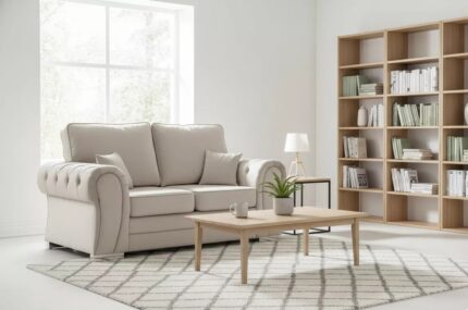 Newburgh 2 Seater Sofa - Light Grey