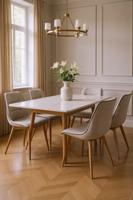 Nuna Dining Chair - Grey (Set of 2)