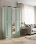 Trufflestone Multi-Function Wardrobe: Mirrors, 2 Doors, 2 Drawers