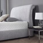 Tuscany Silver Fabric Bed