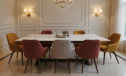 Violet Coloured Dining Chair