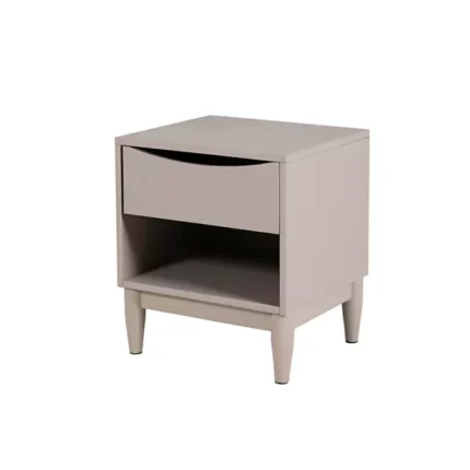 Alesta Bedside Table Grey