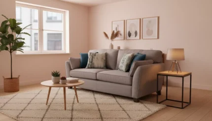 Cantrell 3 Seater - Light Grey (Nett)