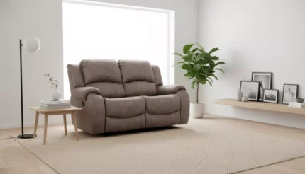 Darwin 2 Seater Recliner - Smoke