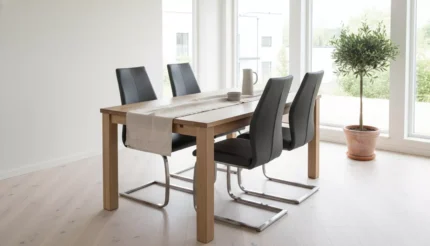 Irma Dining Chair - Brushed Steel Grey