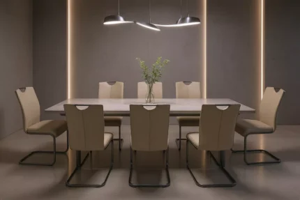 Lazzaro Dining Chair Taupe (Nett)