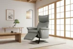 Leandro Electric Reclining Accent Chair - Steel (Nett)