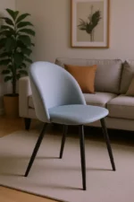 Lotus Chair- Blue Mist