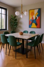 Lotus Chair- Green (Set of 4)