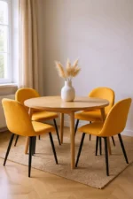 Lotus Chair- Honey Yellow (Set of 4)