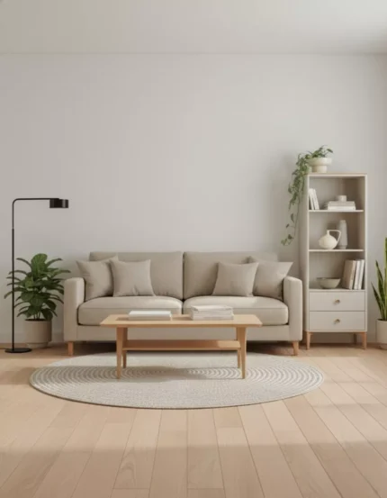 Marlow Open Storage Unit - Cashmere Oak