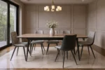 Nuna Extendable Dining Table + 4 Chairs