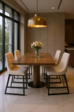 Ollie Dining Chair - Cream (Set of 2)